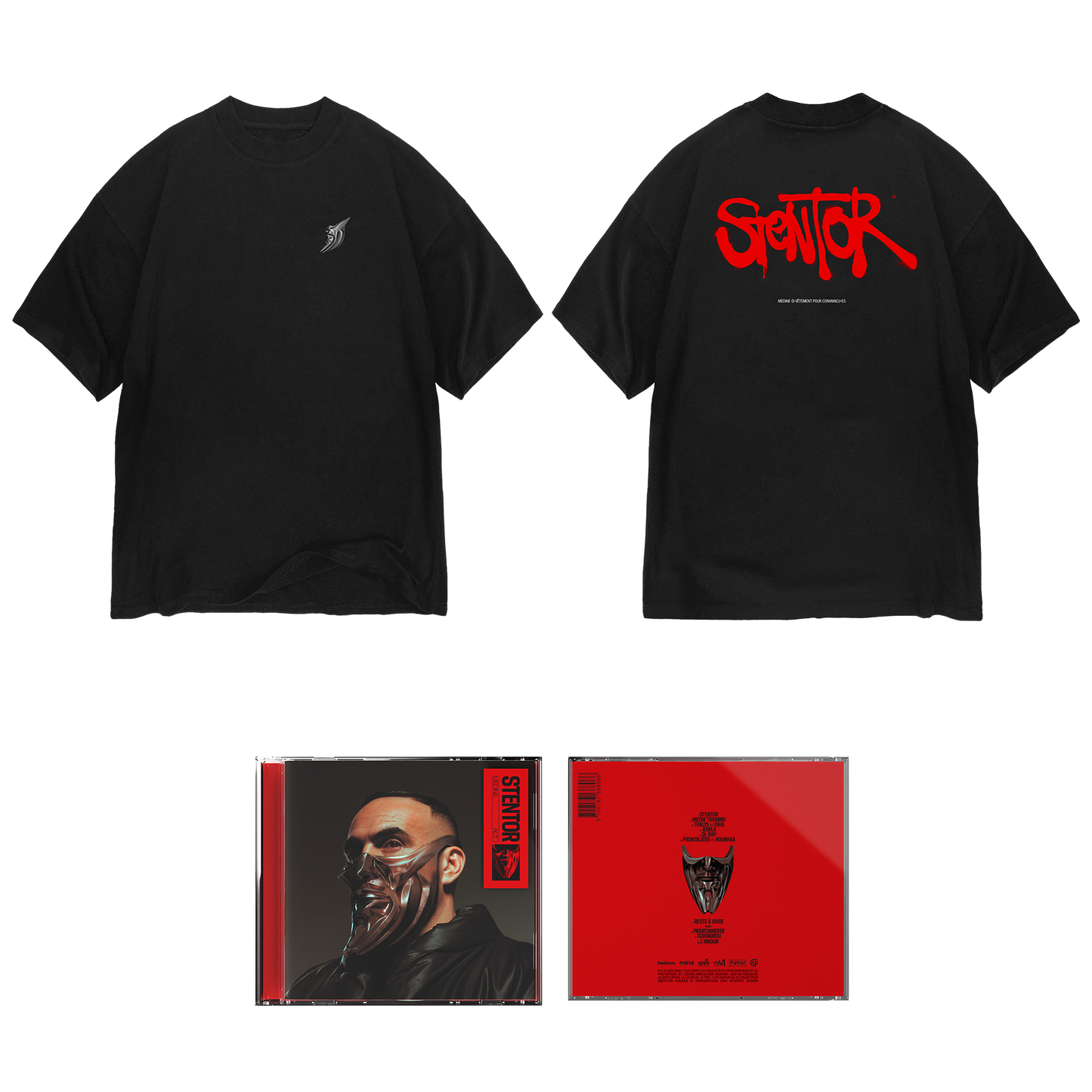 CD + T-SHIRT STENTOR, act I