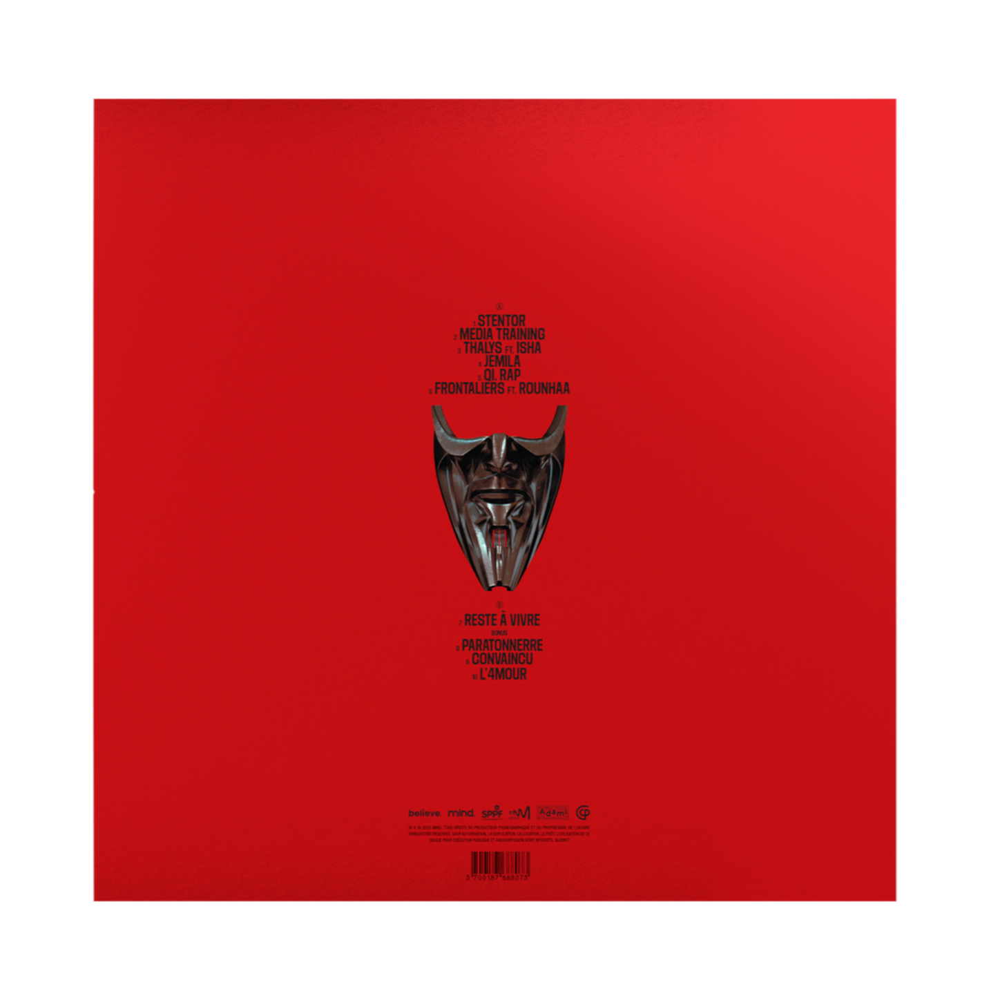 Vinyle numéroté - STENTOR, act I